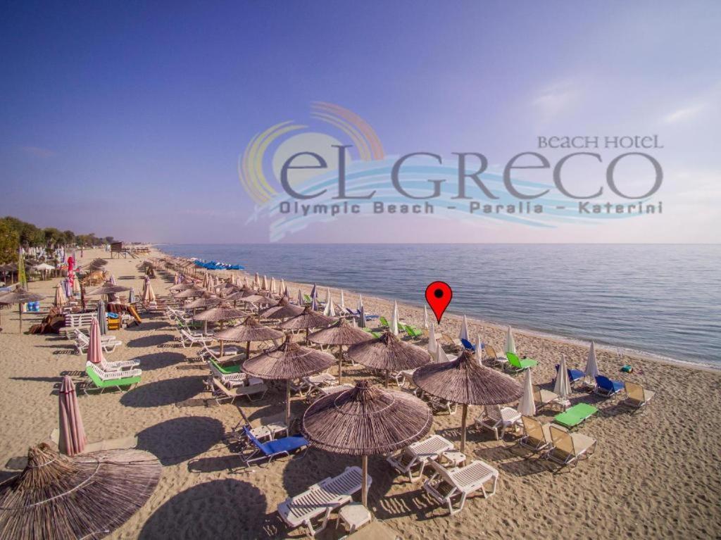 El Greco Hotel Olympic Beach Olympiakí Aktí Kültér fotó