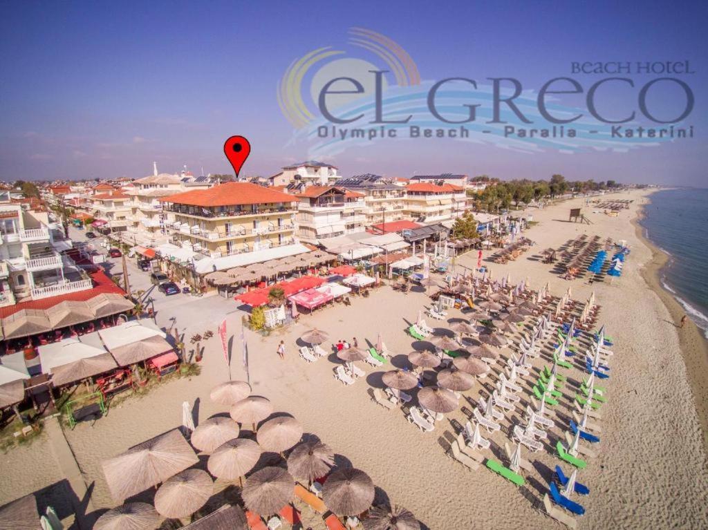 El Greco Hotel Olympic Beach Olympiakí Aktí Kültér fotó