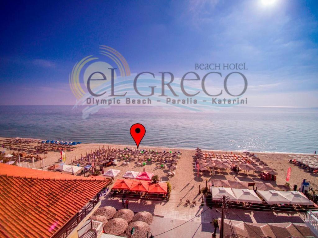 El Greco Hotel Olympic Beach Olympiakí Aktí Kültér fotó