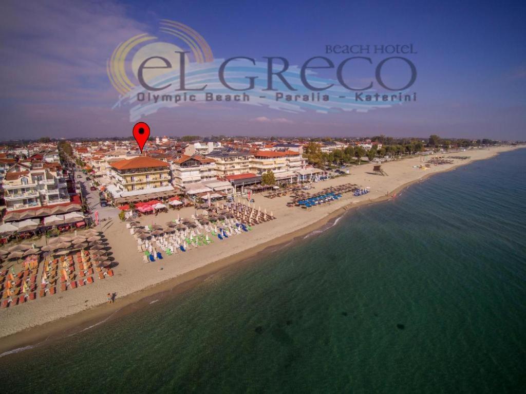 El Greco Hotel Olympic Beach Olympiakí Aktí Kültér fotó